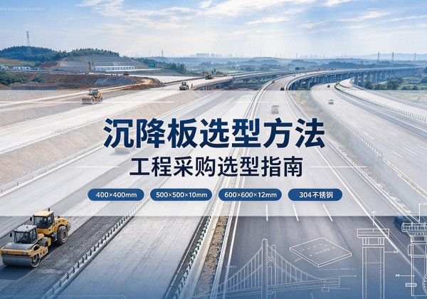 天山沉降板选择方法